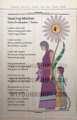 Healing Mother - Poetry Print (Limited Edition)