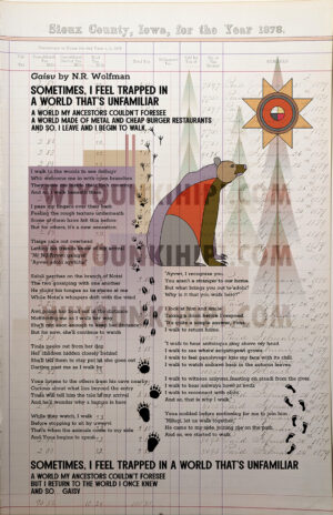 Gaisv - Poetry Print (Limited Edition)