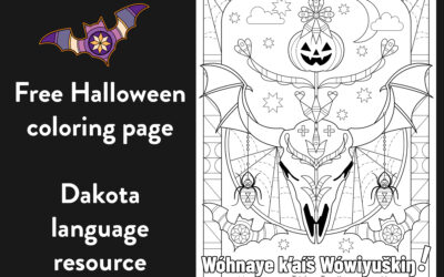 Halloween coloring page